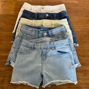 BACK TO SCHOOL!!  Another Girls Denim Shorts Bundle - SIZE 8 - 5 x Pairs